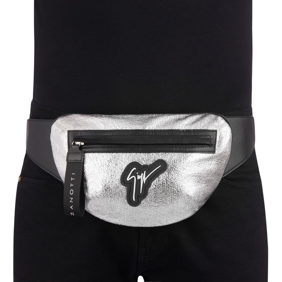 giuseppe zanotti NEW designer belt bag /pouch - Picture 3 of 12